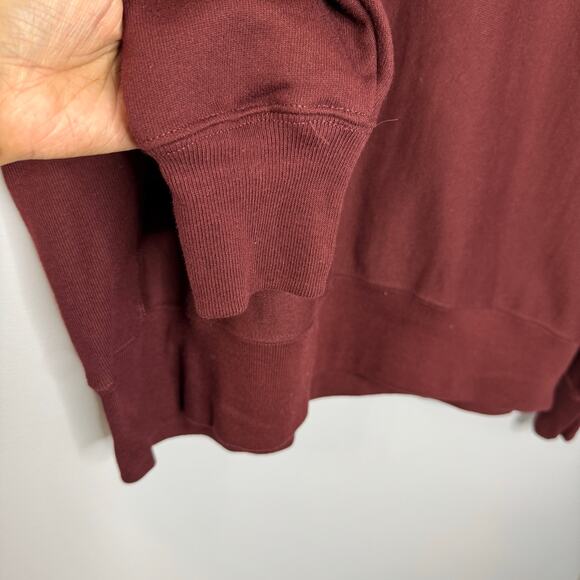 Harvard University Crimson Champion Reverse Weave Sweetheart Red Maroon XL - Picture 9 of 10